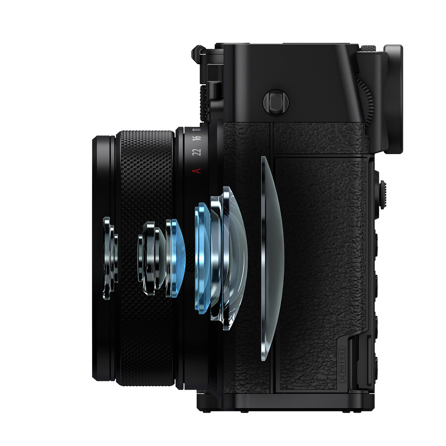 gfx100rf digital camera black