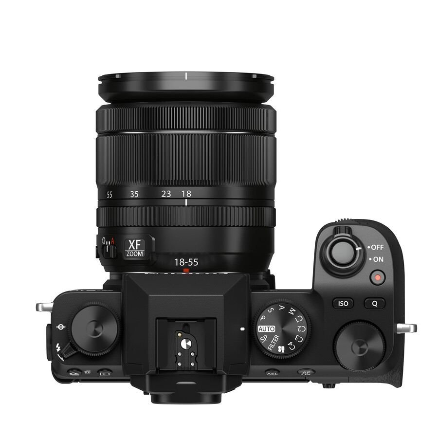 x-s10 body with xf18-55mm lens kit black