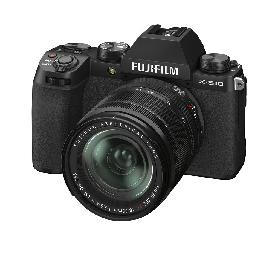 x-s10 body with xf18-55mm lens kit black
